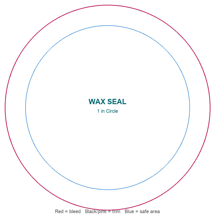 Custom Wax Seals template preview