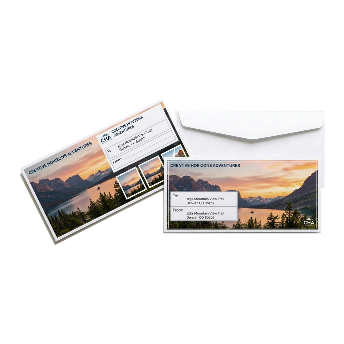 Custom Printed Envelopes - One Design