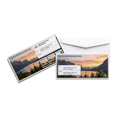 Custom Printed Envelopes - One Design