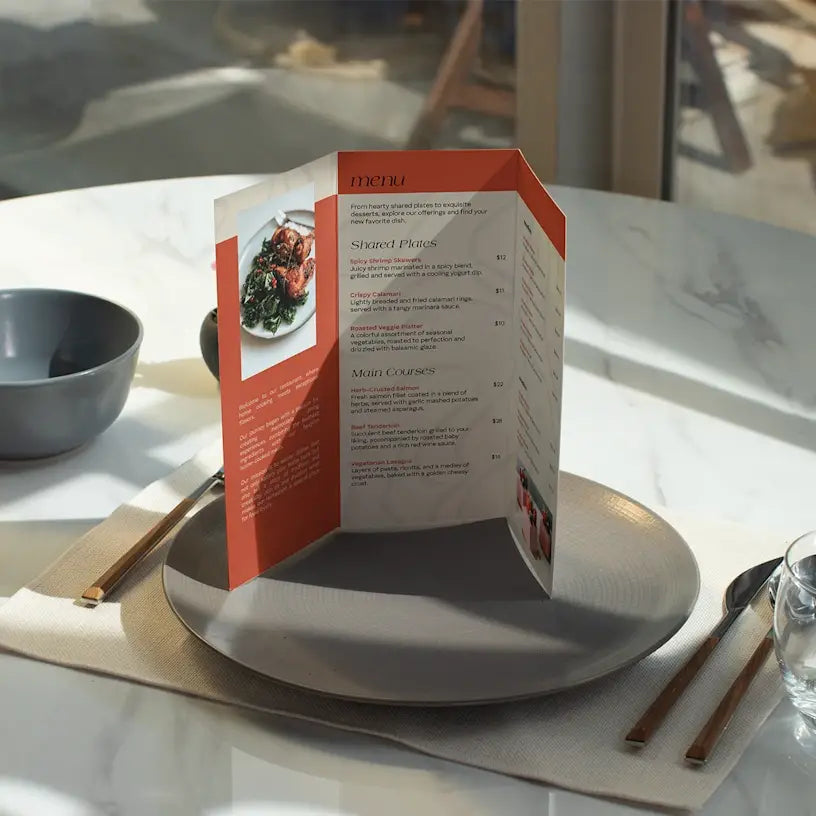 Tri-Fold Menus