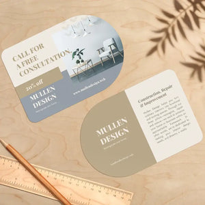 Die-Cut Postcards