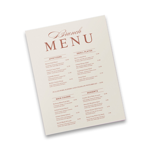 Flat Menus