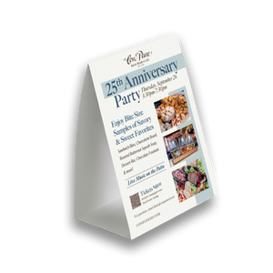 Standard Table Tents