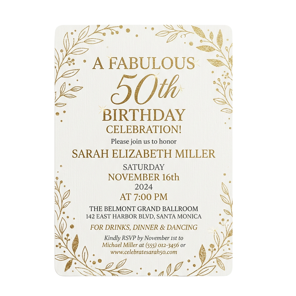 Custom Invitations