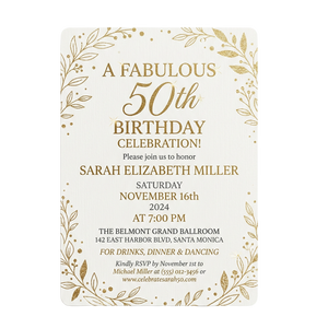 Custom Invitations