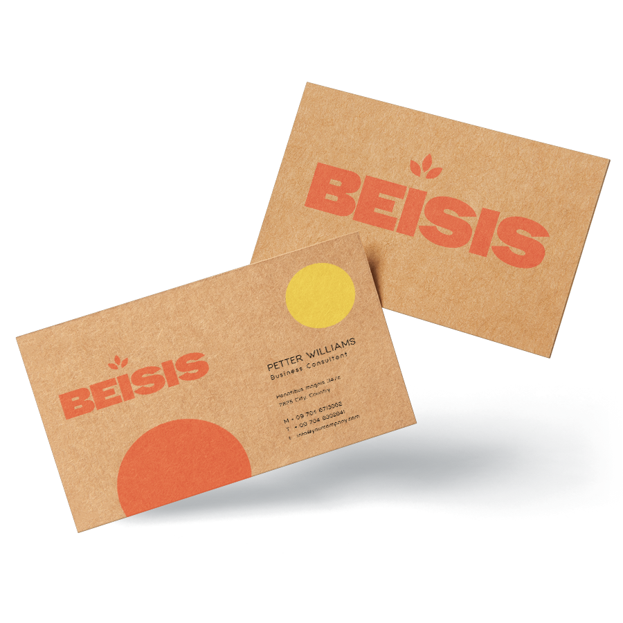 Kraft Business Cards