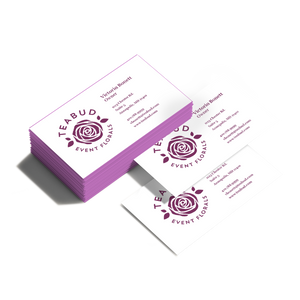 Painted Edge Business Cards