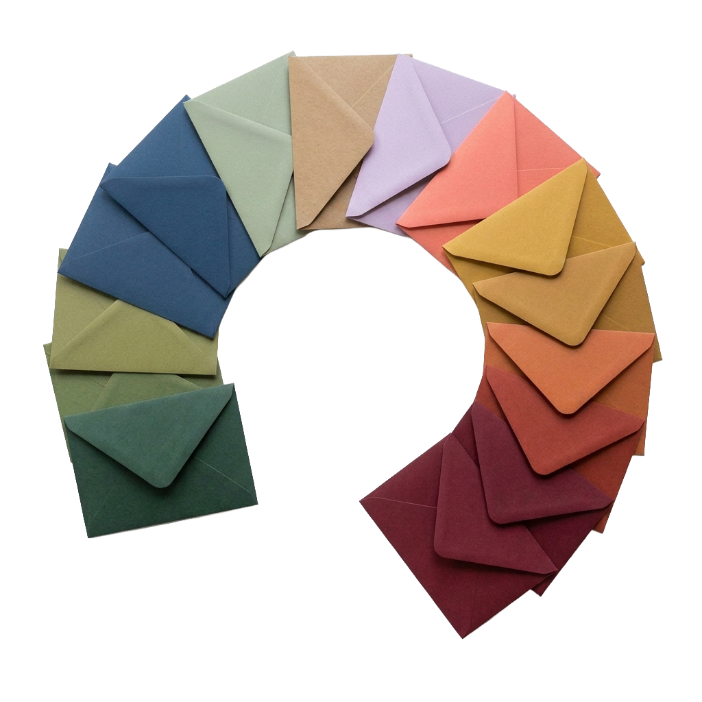 Colored Envelopes