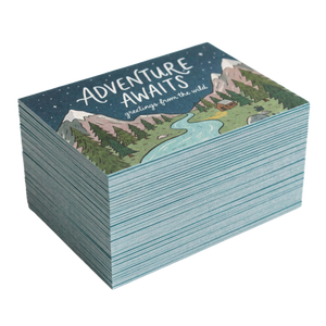 Edge Painted Postcards