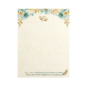 Custom Letterhead