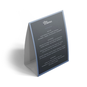 Pearlized Table Tents