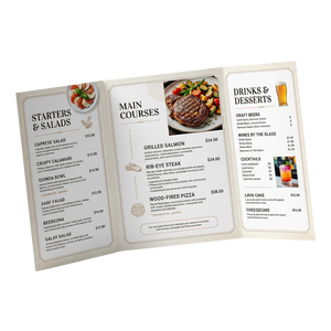 Tri-Fold Menus